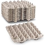 Biodegradable Pulp Fiber Egg Flats for Storing up to 30 Large or Small Eggs/Makes a Great Home for Roach Colony by MT Product