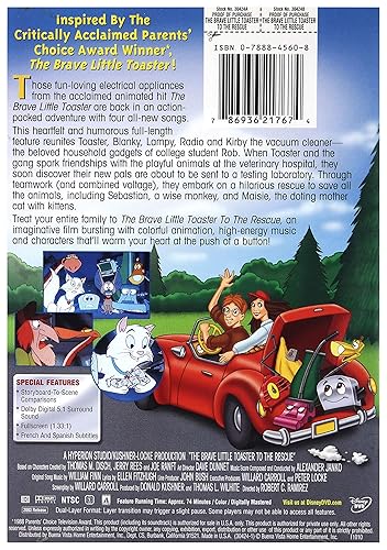 The Brave Little Toaster to the Rescue in Oman Whizz All Disney