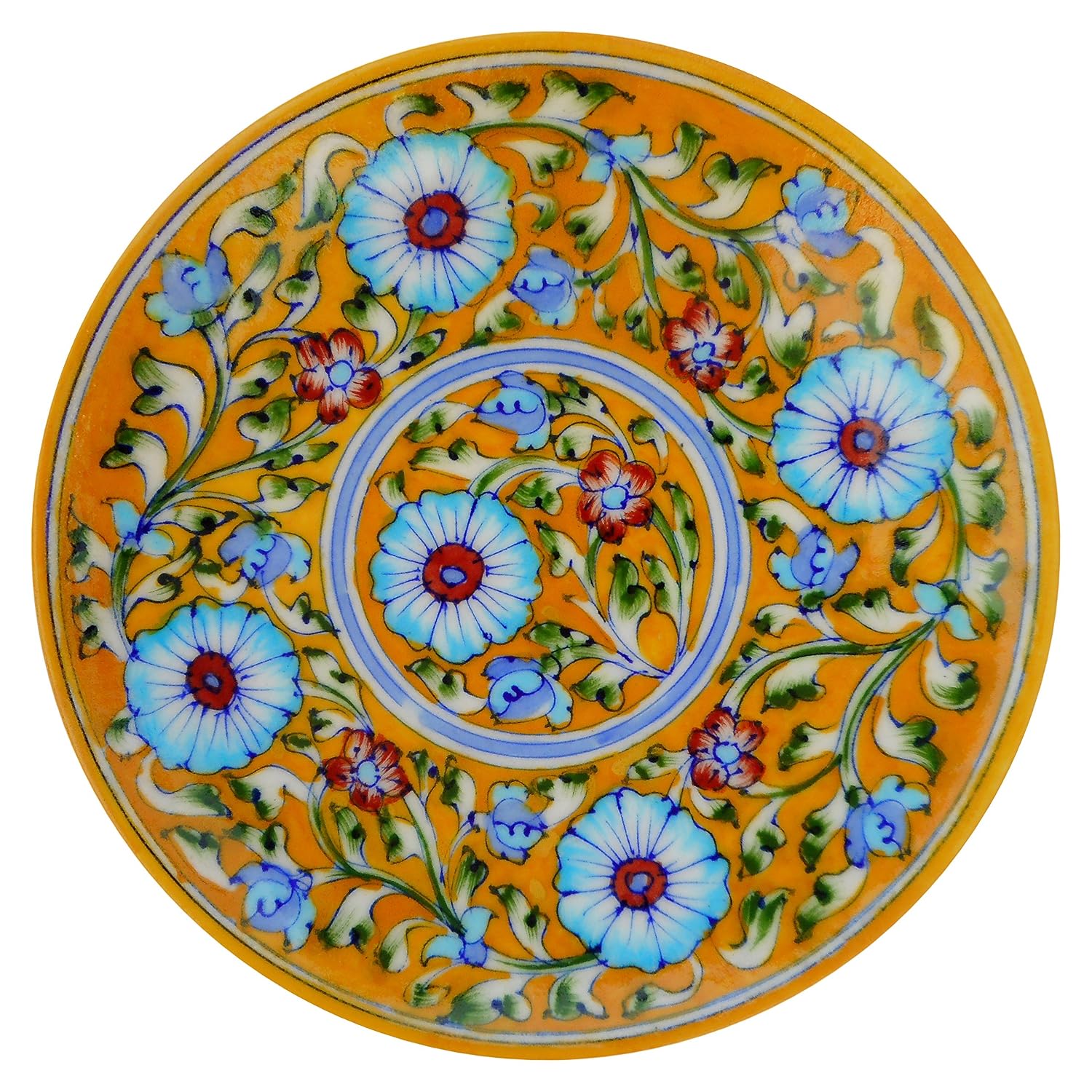 Buy Aditya Blue Art Pottery Handmade Ceramic Decorative