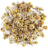 Chamomile Flowers Organic Herbal Tea - Soothing and Relaxing - Wild Matricaria Chamomile - Cammomile Chamomile Flowers Chanomille Chanile Chamoline Flowers Organic Camomile Flower Chammomile