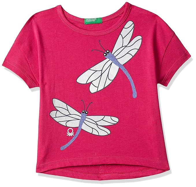 Baby Girls Plain Regular fit T-Shirt