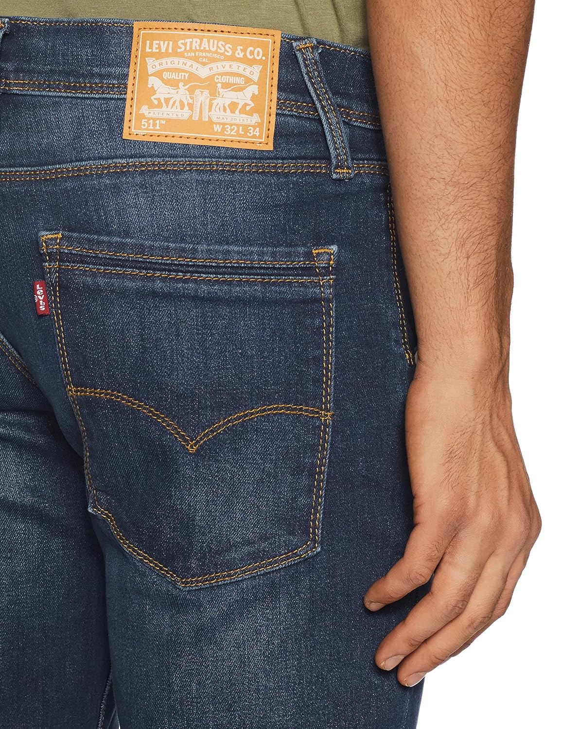 levi's men's (511) slim fit jeans