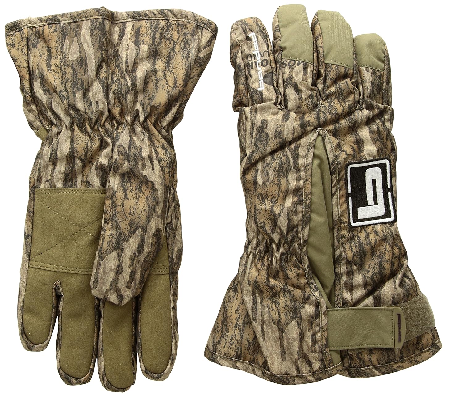 bottomland camo gloves
