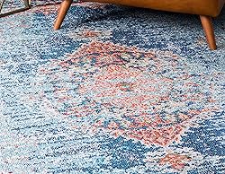 Unique Loom Solid Shag Collection Area Rug