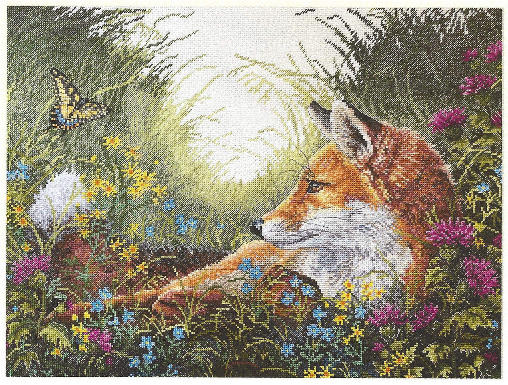 Merejka Cross Stitch Set, Multicoloured, 29x38cm K-176