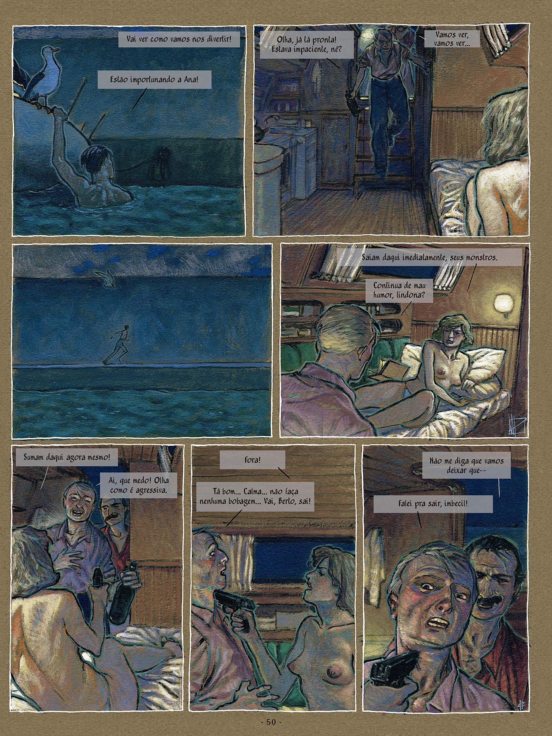 Livro 'Traço de Giz' por Miguelanxo Prado