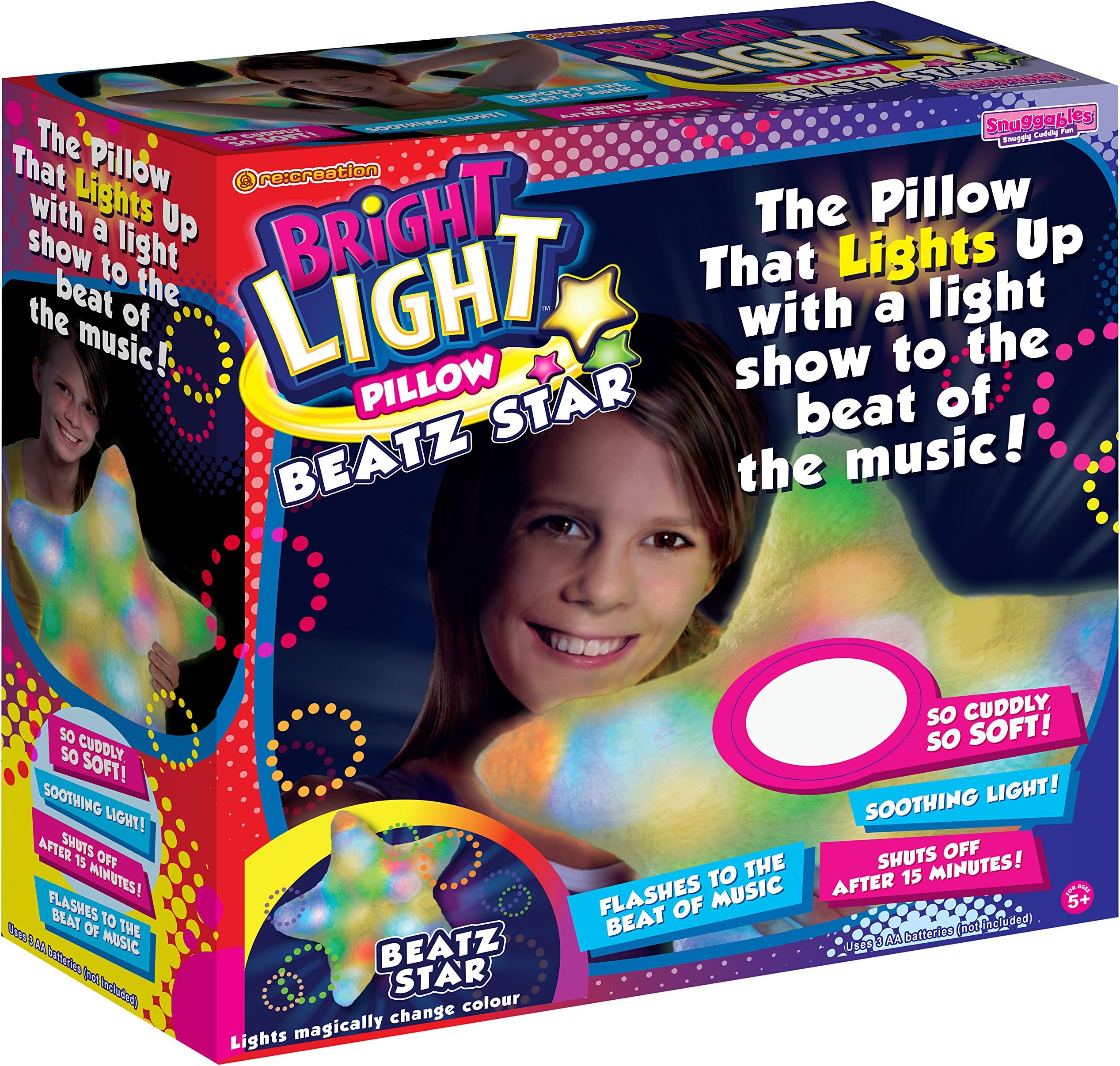 Bright Light Pillow BLP-BEASTA Beatz Star Toy