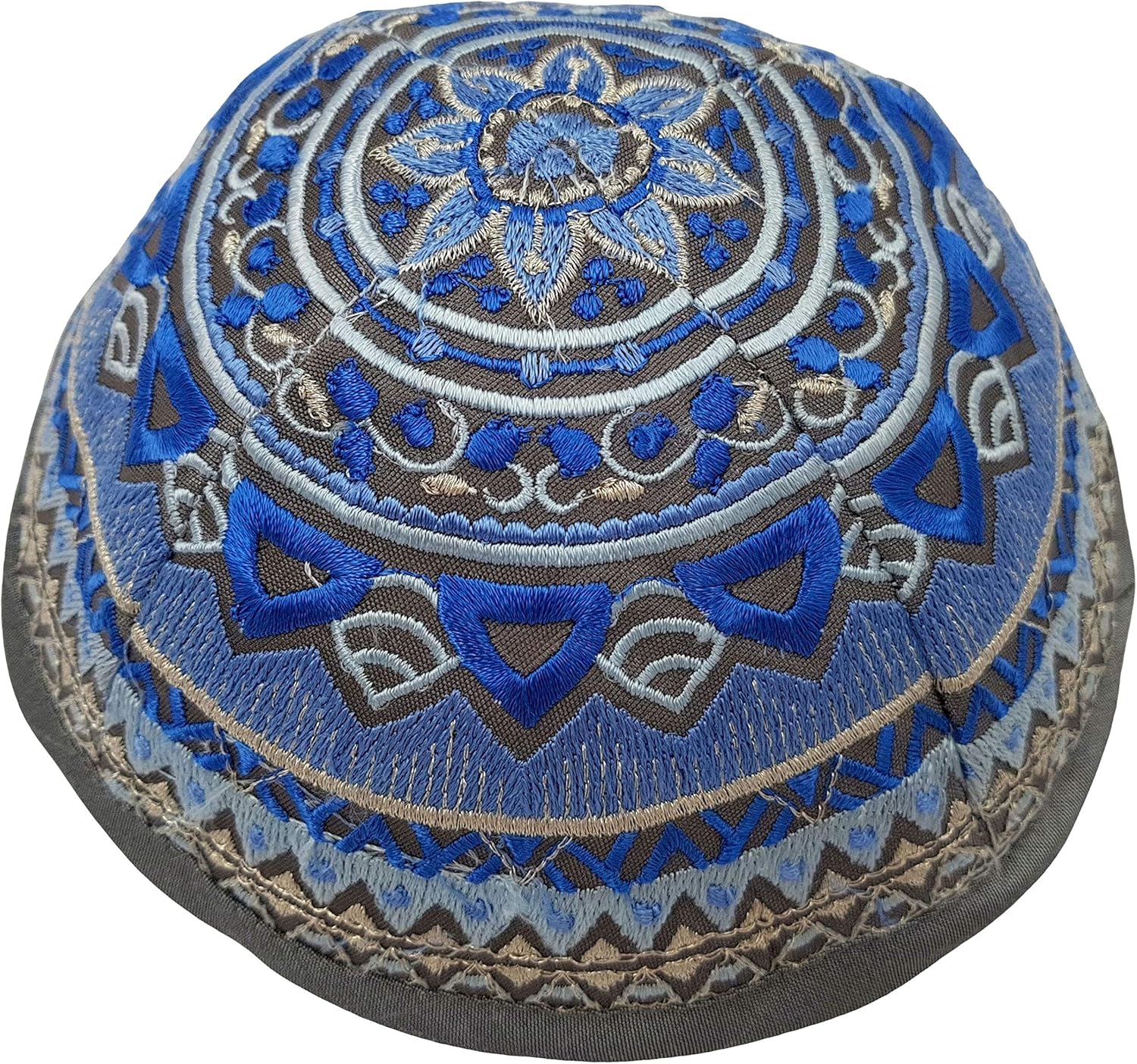 TALISMAN4U Jüdische Kippah Blau Judaica Yarmulke Yarmulka Yamaka Kippa