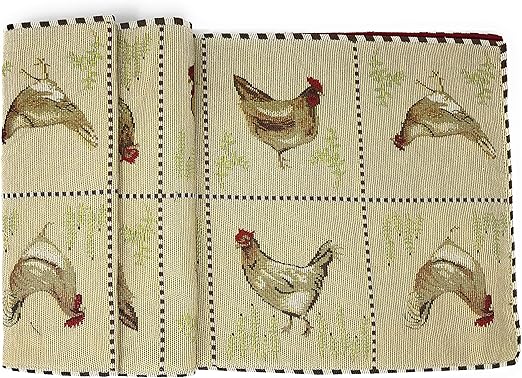 Amazon Com Tache Country Farmhouse Rooster Hens Chickens Antique
