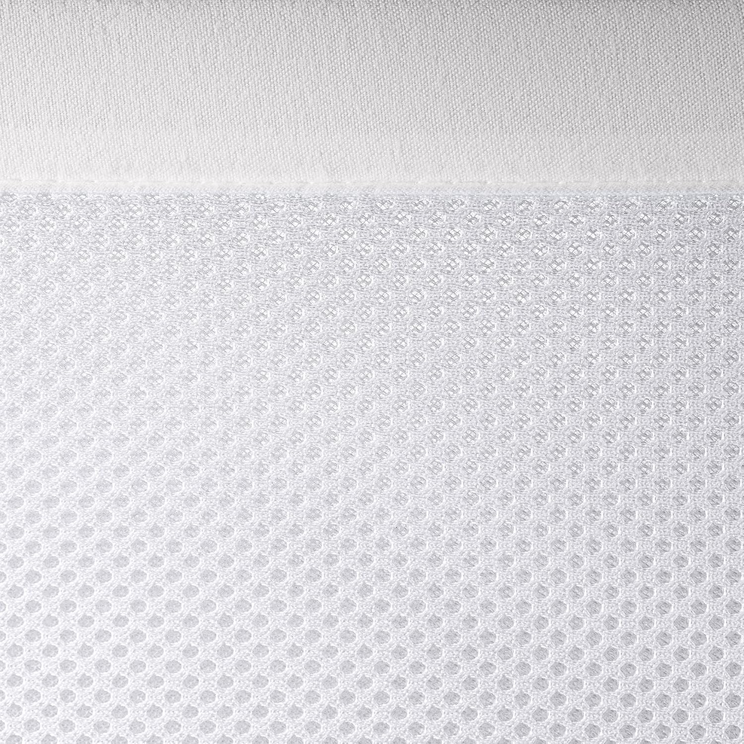 BreathableBaby Classic Breathable Mesh Crib Liner - White : Crib Bumpers : Baby