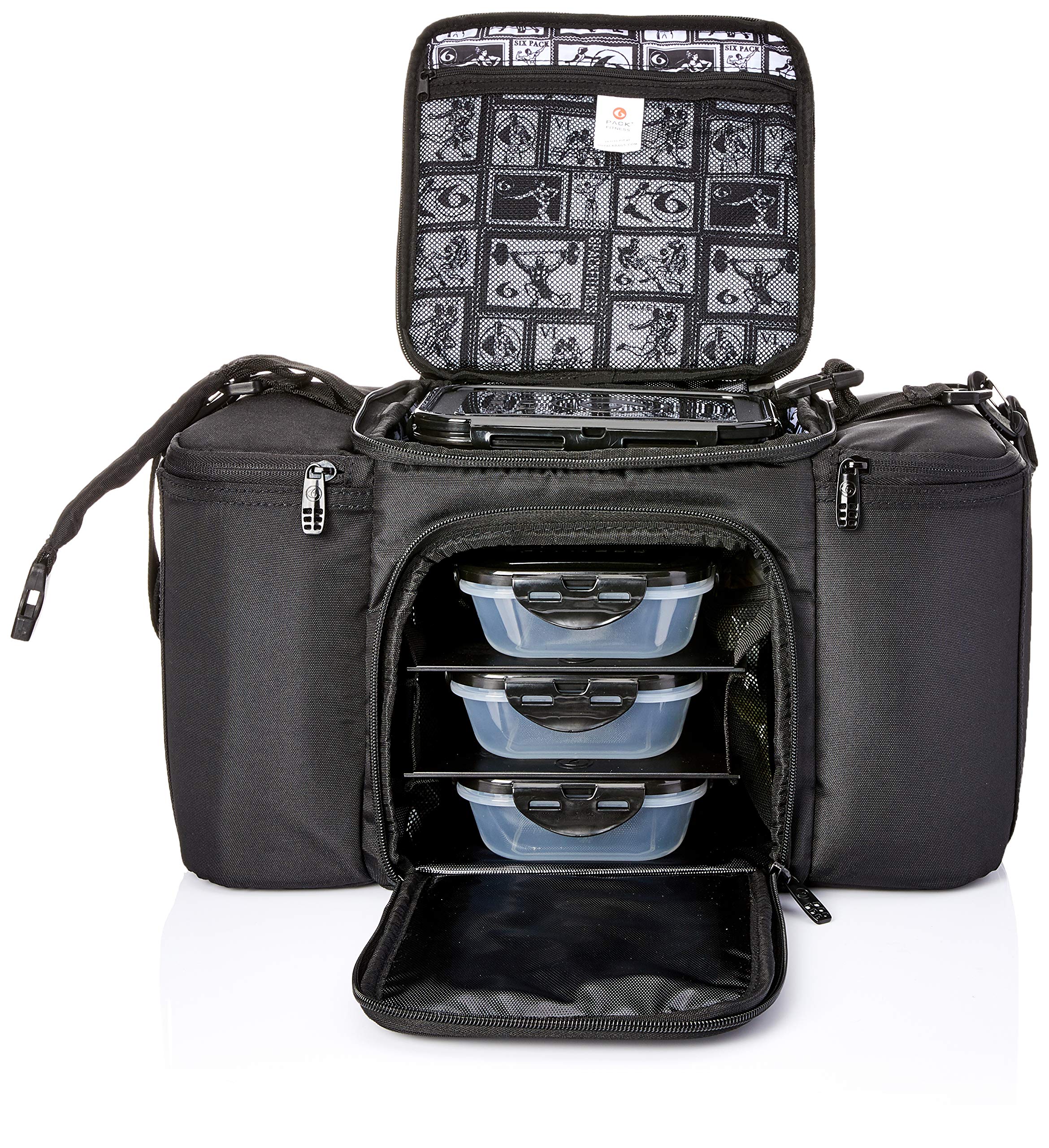 6 Pack Fitness Innovator 300 Stealth Meal Management Bag Buy Online