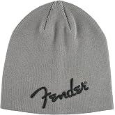 Fender Logo Beanie, Charcoal Heather Gray, One Size