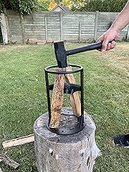 Wood Splitter with 4 Lbs Sledge Hammer - Log
