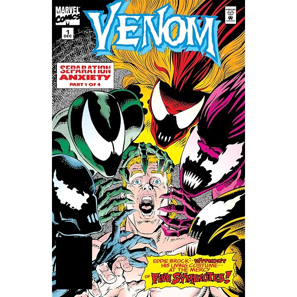 Amazon.com: Venom: Separation Anxiety (1994-1995) #4 (of 4) eBook