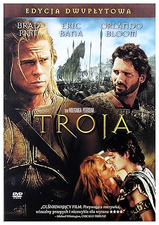 Troja Amazon De Brad Pitt Eric Bana Orlando Bloom Julian Glover Brian Cox Nathan Jones Adoni Maropis Jacob Smith John Shrapnel Brendan Gleeson Wolfgang Petersen Dvd Blu Ray