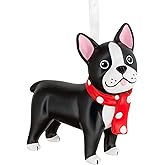 Hallmark Festive Pup Christmas Ornament, Gifts for Animal Lovers