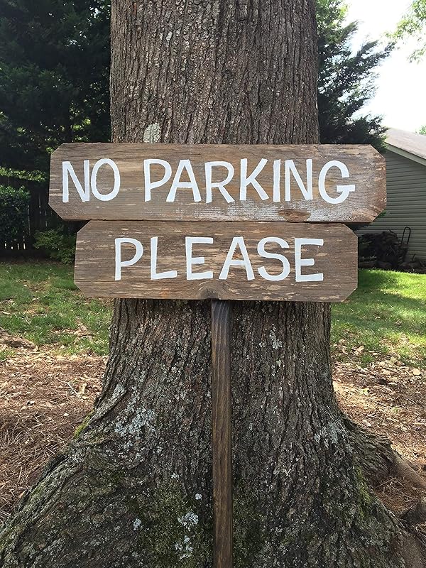 No Parking Please Sign, No Parking Signs For Driveways, No
