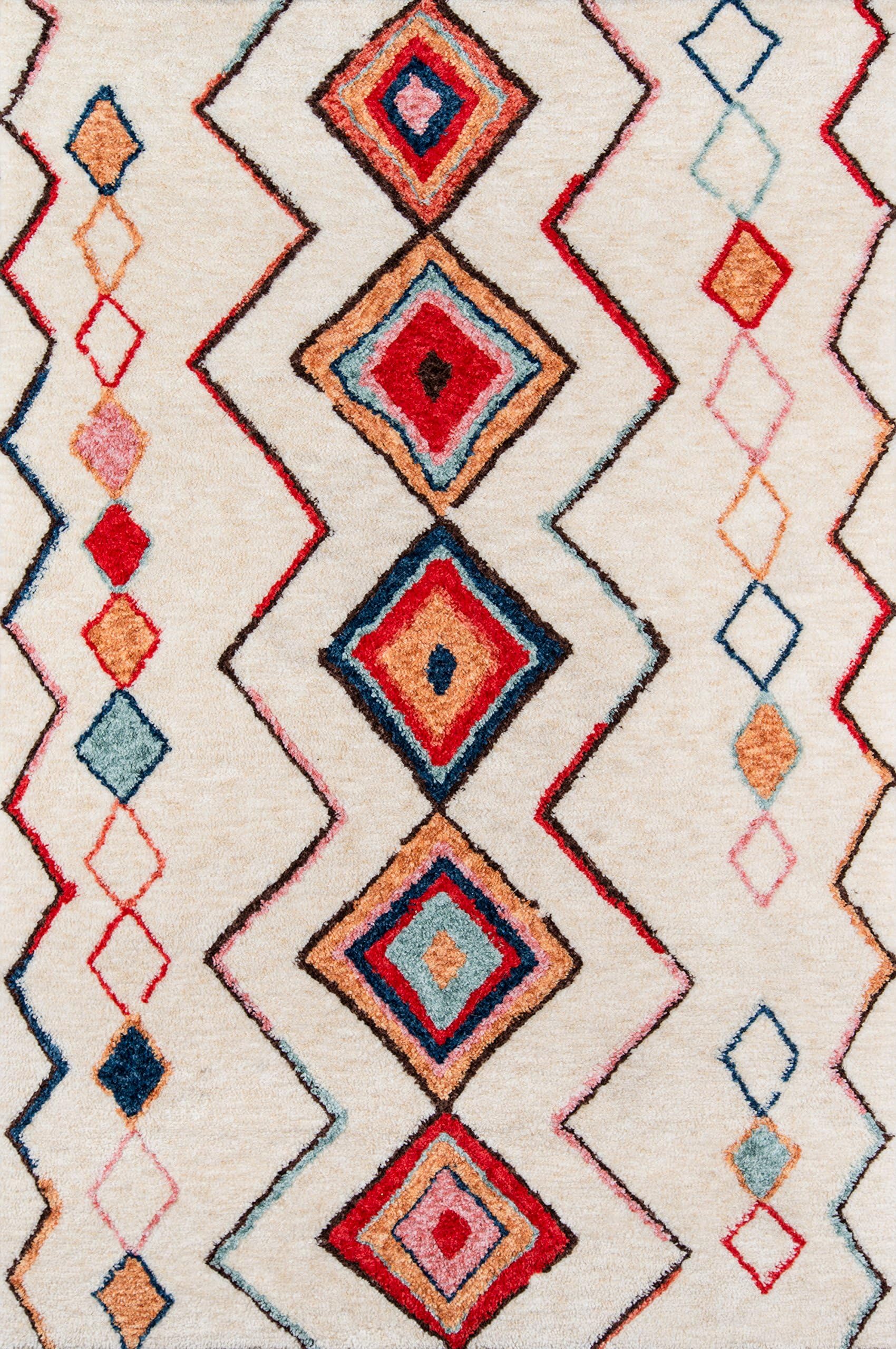 Novogratz by Momeni Bungalow Multicolor Olivia Area Rug 7'6" x 9'6"