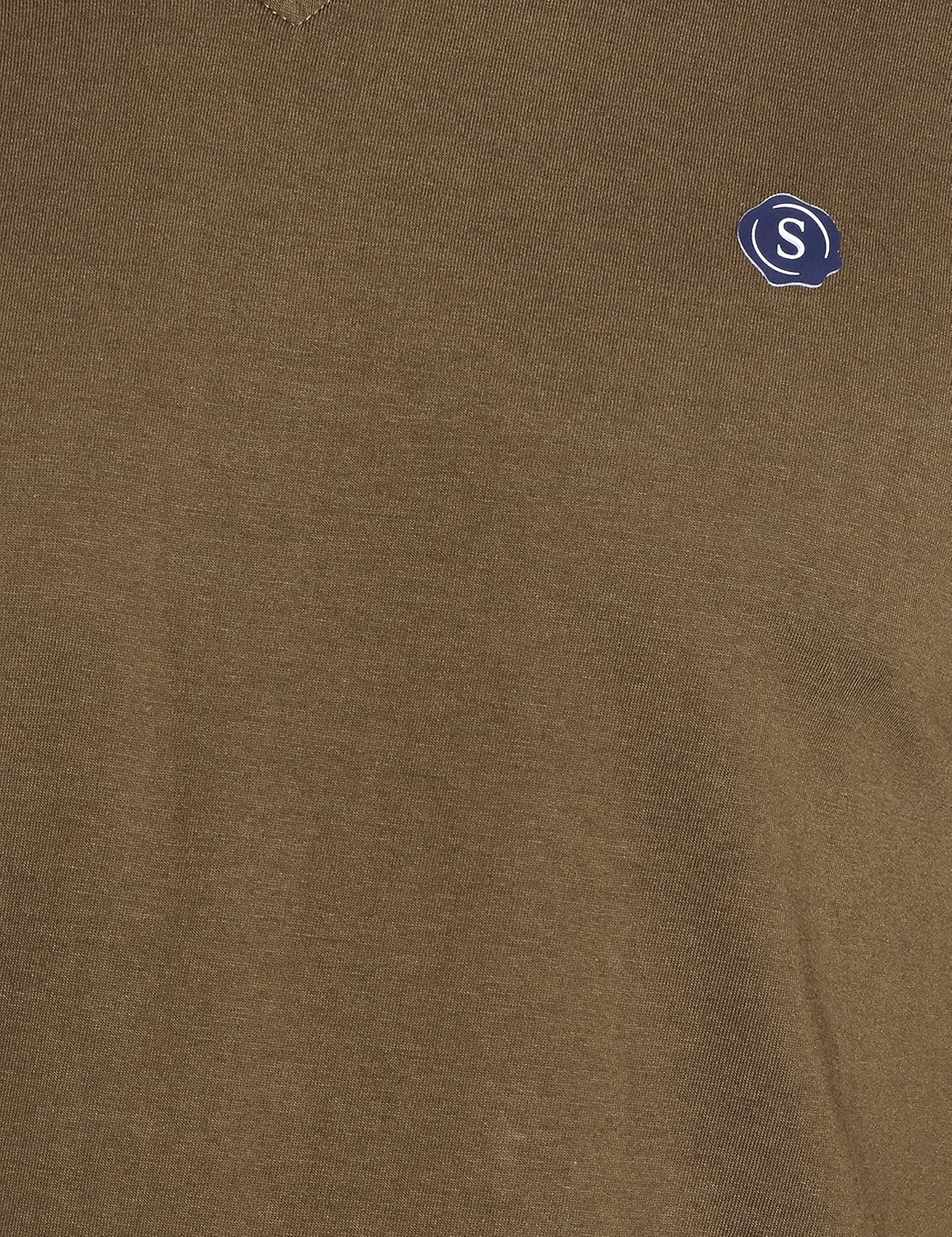 symbol amazon brand men's cotton v-neck t-shirt