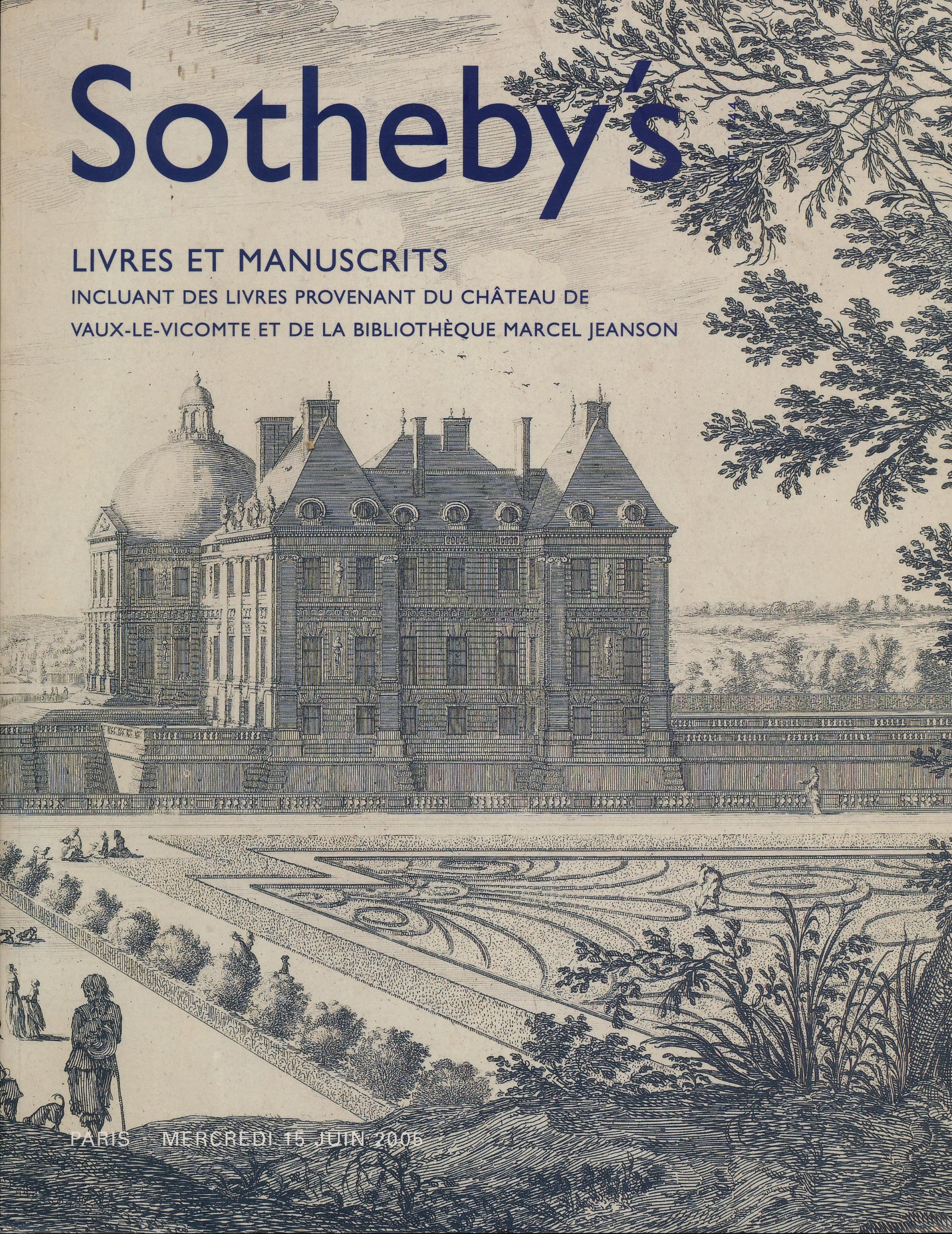 Livres Et Manuscrits Incluant Des Livres Provenant Du