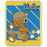 Northwest NCAA UCLA Bruins Baby Woven Jacquard Tapestry Throw Blanket, 36" x 46", Fullback/Half Court