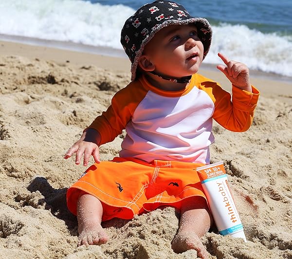 低于海淘 美亚爆款 Thinkbaby 辛克宝贝 SPF50 儿童安全物理防晒霜 89ml便携装*2支 双重优惠折后¥100.4包邮包税 88VIP会员还可95折