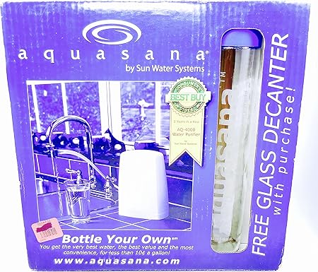 Aquasana Aq4501 Drinking Water Filter System Nickel Finish
