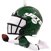 Hallmark NFL New York Jets Bouncing Buddy Christmas Ornament