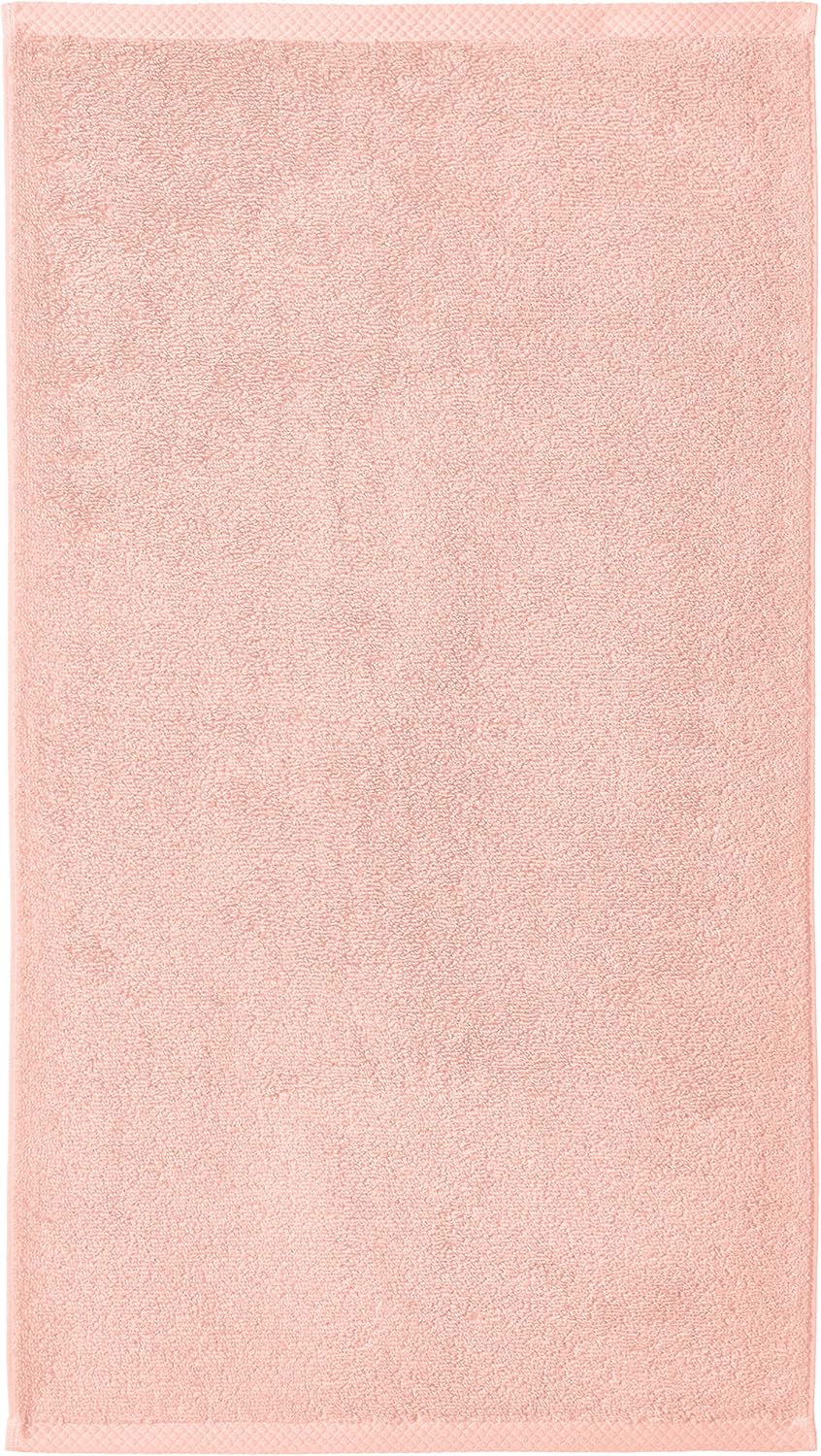 Basics Quick-Dry, Luxurious, Soft, 100% Cotton Towels, Petal Pink - Set of 8 Hand Towels: Home & Kitchen
