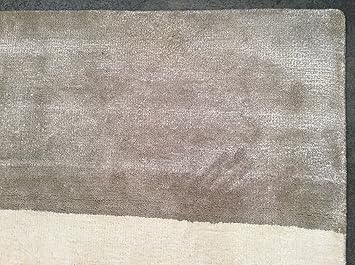 Amazon Com Pottery Barn Taupe Ivory Awning Stripe Hand Loomed Rug
