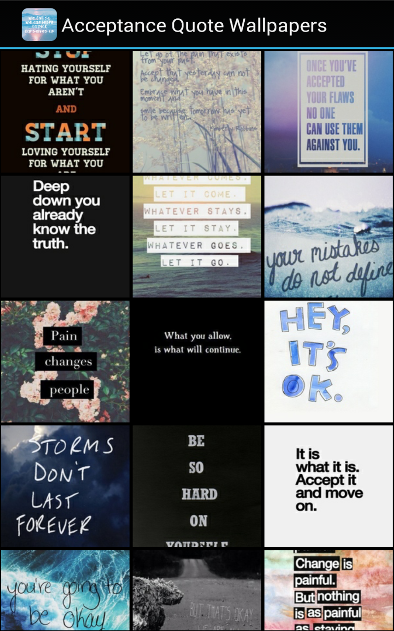 Acceptance Quote Wallpapers - Thumbnail 2