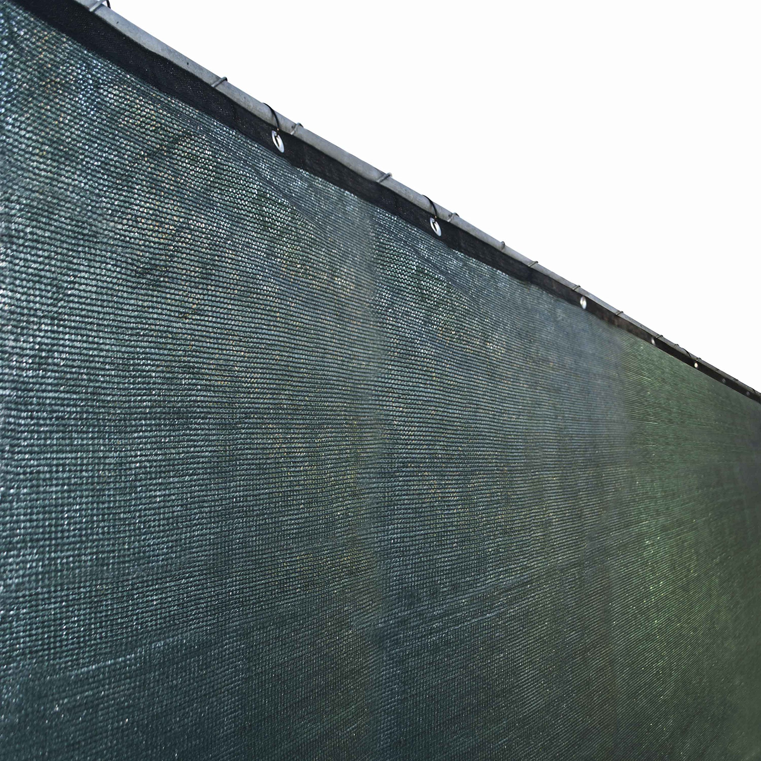 ALEKO 6 x 150 Feet Dark Green Fence Privacy Screen Outdoor Backyard Fencing