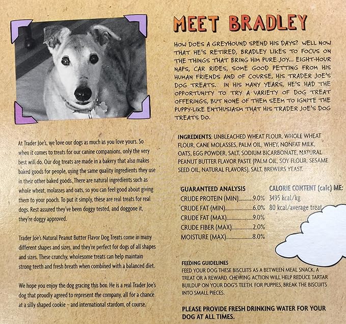 natural peanut butter dog treats