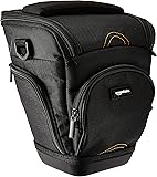 AmazonBasics Holster Camera Case for DSLR Cameras - Black