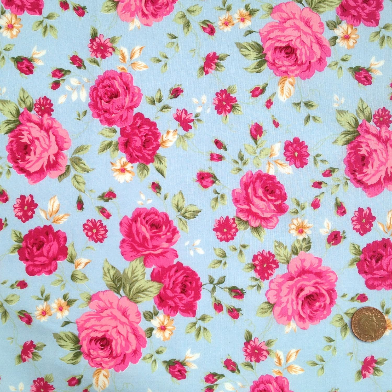 Tissues Rose Print Design 112 Cm Wide High Quality 3 Colours Premium 100 Cotton Fabric Luxclusif Com