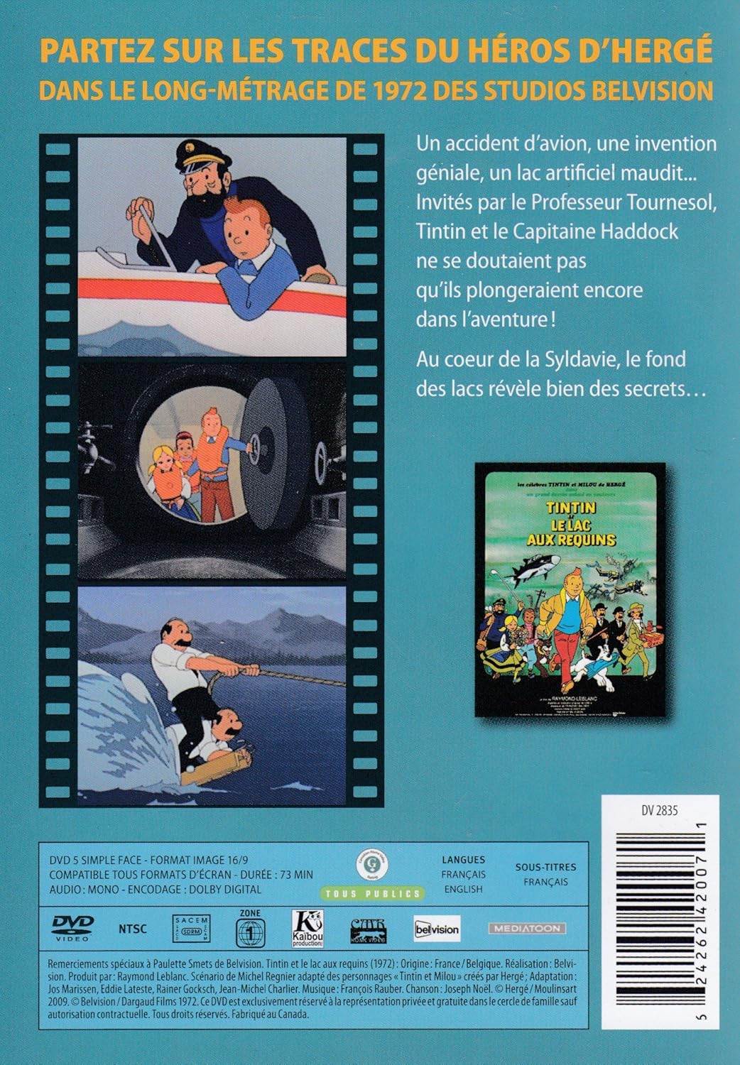 Dvd Tintin Et Le Lac Aux Requins Tintin Et Le Lac Aux Requins | eBay