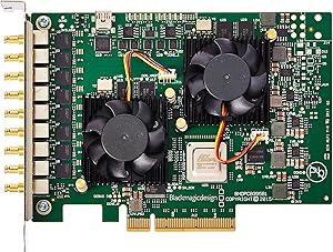 Blackmagic Design 563980Z-12 DeckLink Quad 2 8-Channel 3G-SDI Capture and Playback Card, 720p/1080p Cross-Conversion