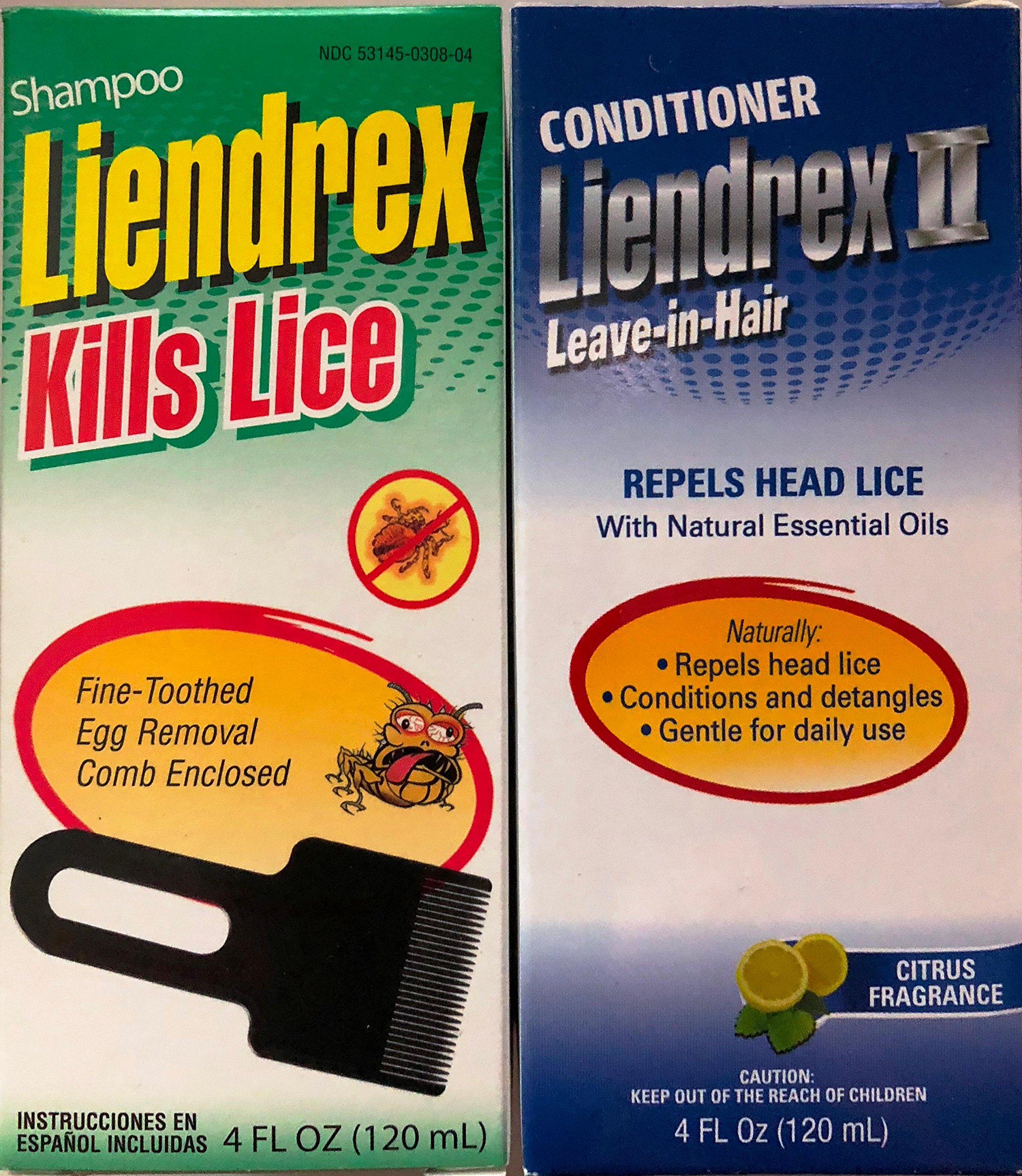 Liendrex Lice Control Complete Combo Treatment. MATA piojos