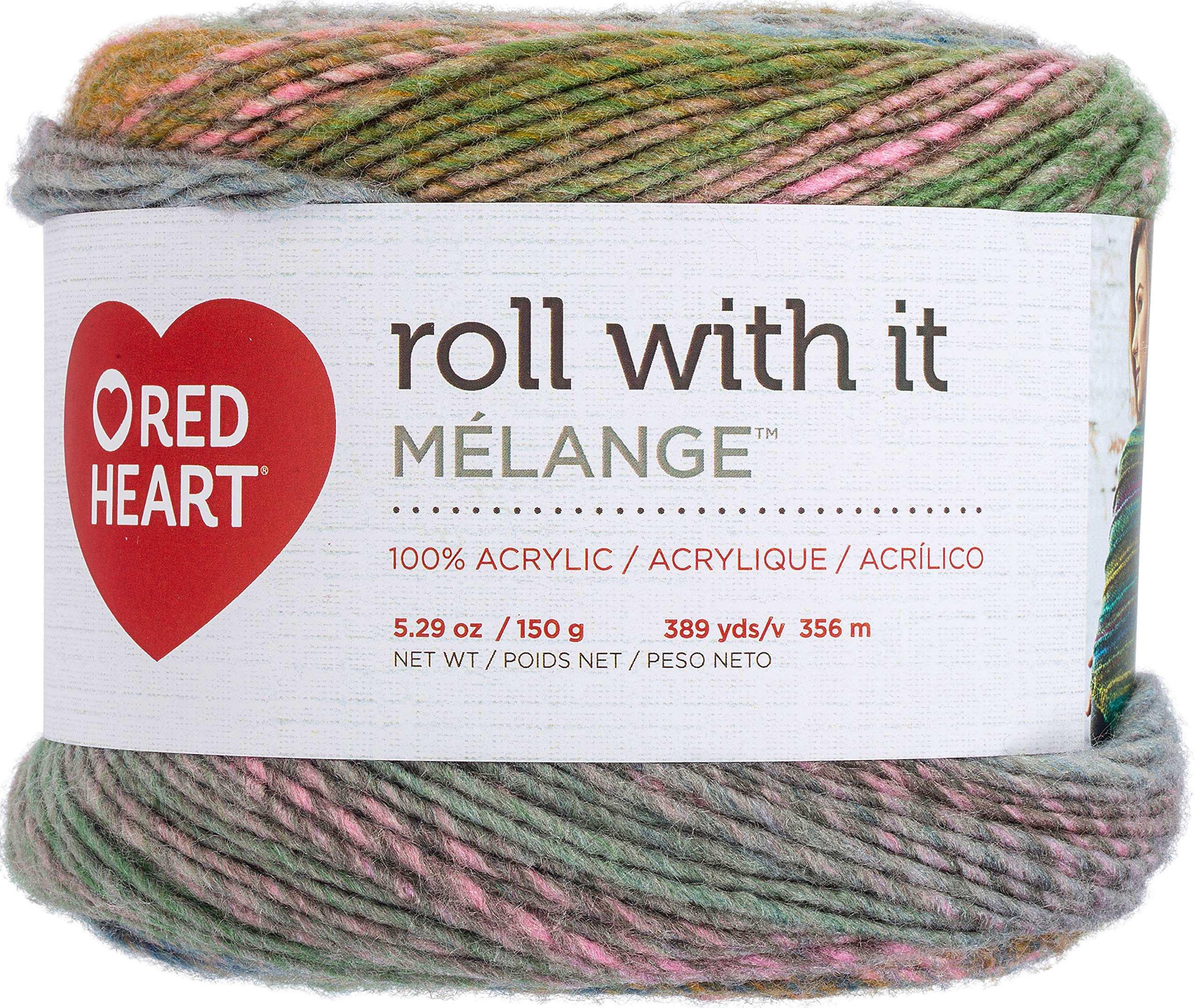 Yarn ROLL W/IT MELNG Green Room