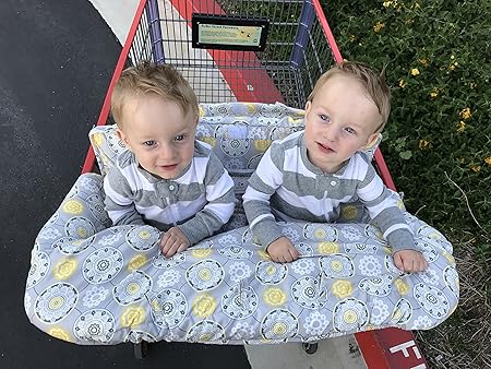 twin shopping cart cover