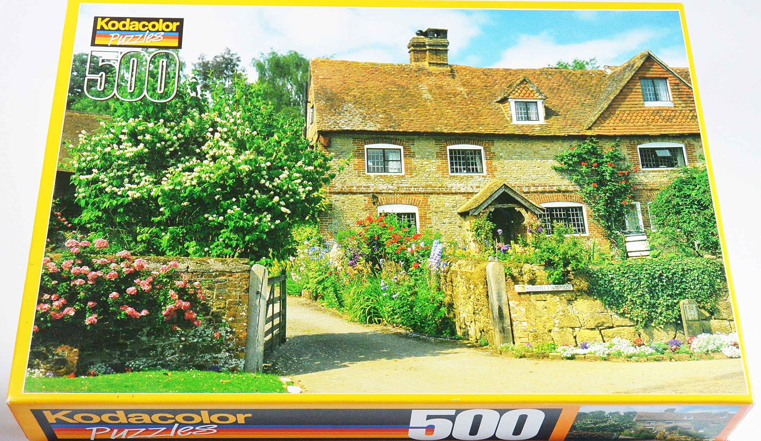 Surrey England Woodhill Farmhouse 500 Piece Jigsaw Puzzle by Kodacolor