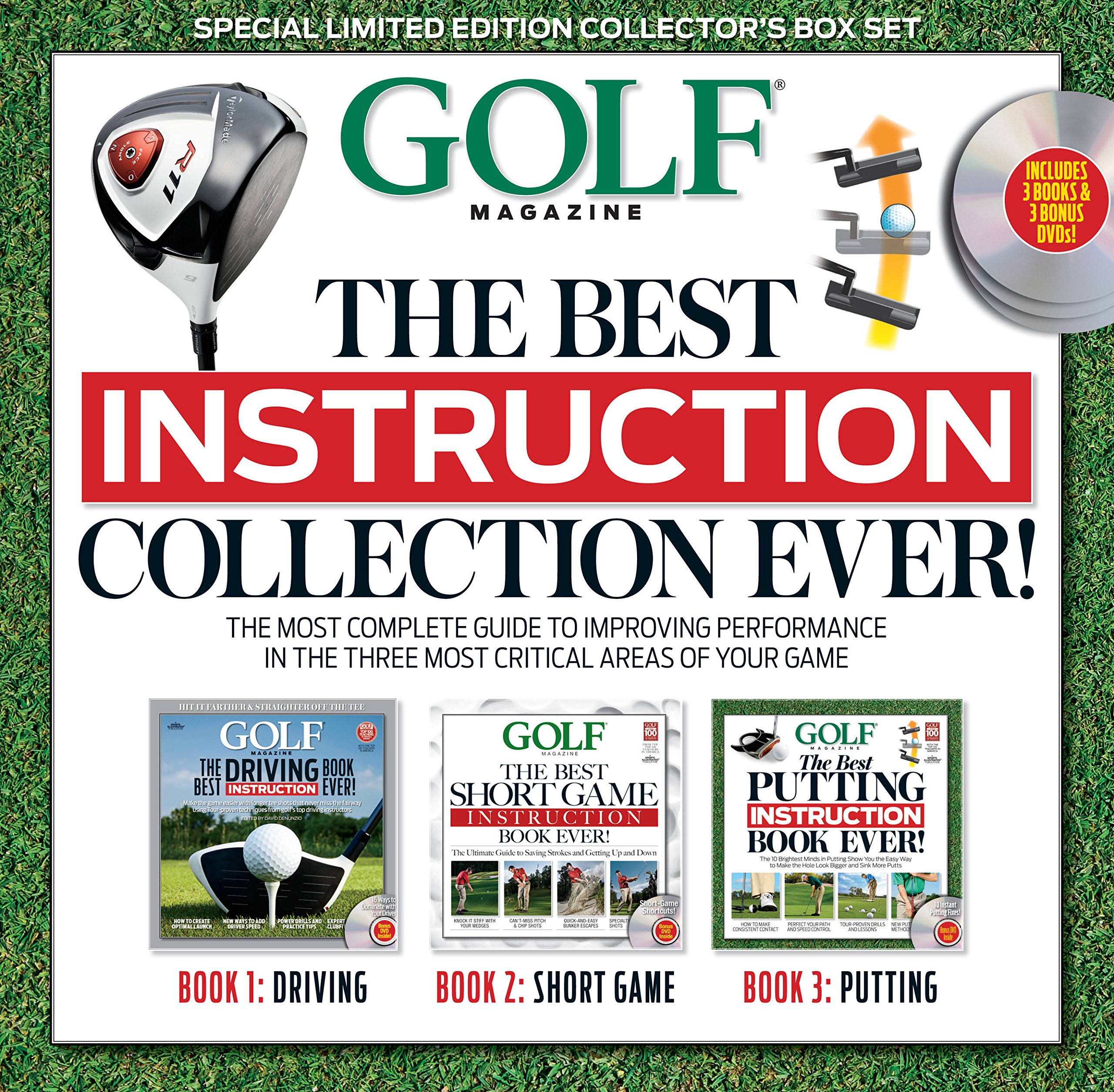 Golf The Best Instruction Collection Ever Editors Of Golf -