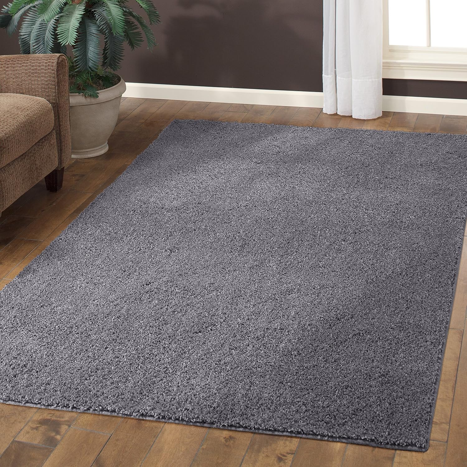 Amazon Com Maples Rugs Catriona 2 5 X 4 Non Skid Small Accent Throw Rugs Made In Usa For Entryway And Bedroom 2 6 X 3 10 Grey Funnel Furniture Decor