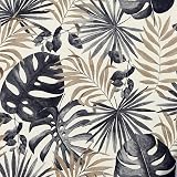 Arthouse Jungle Wall Wallpaper with Gold Highlights 10.05m x 0.53m