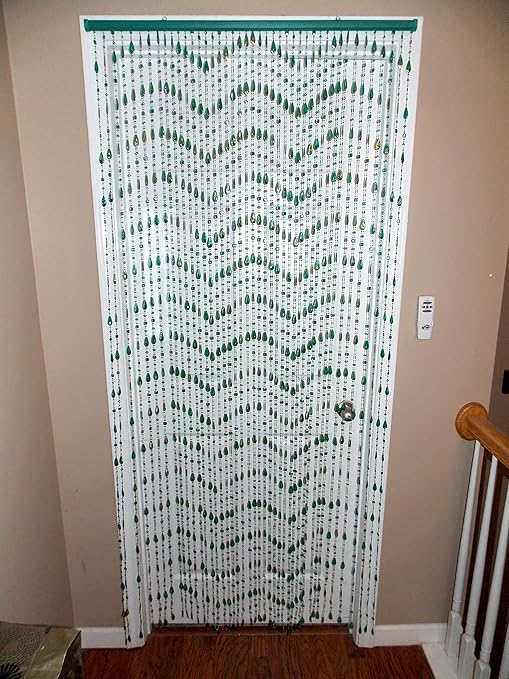 Amazon Com New 72 Iridescent Teal Green Acrylic Teardrop Beaded