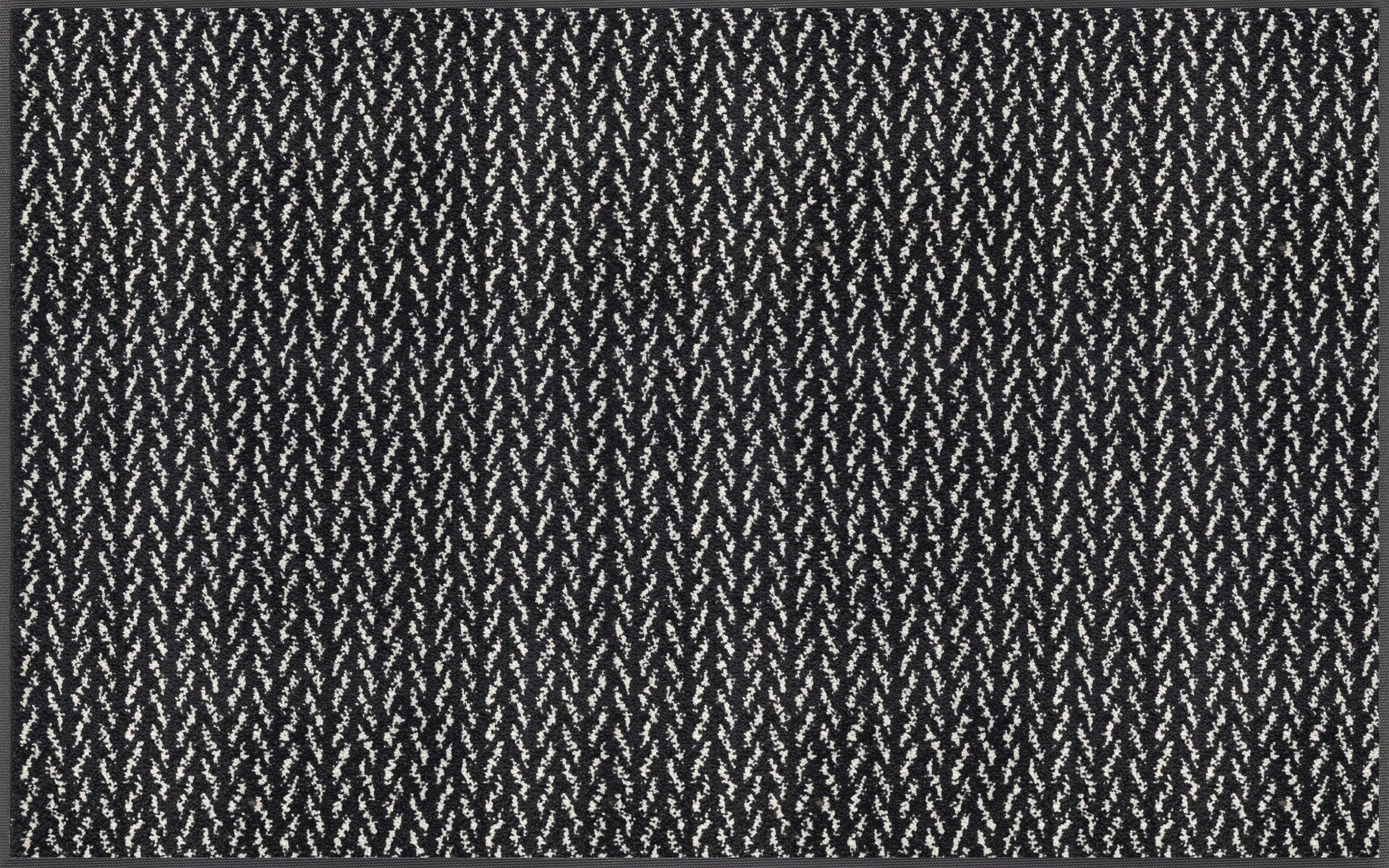 Wash+Dry Doormat Duo Pepper 75 x 120 cm Washable for Indoor and Outdoor Use