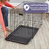 MidWest iCrate 46 cm Single Door Folding Dog Crate with Divider Panel view 7