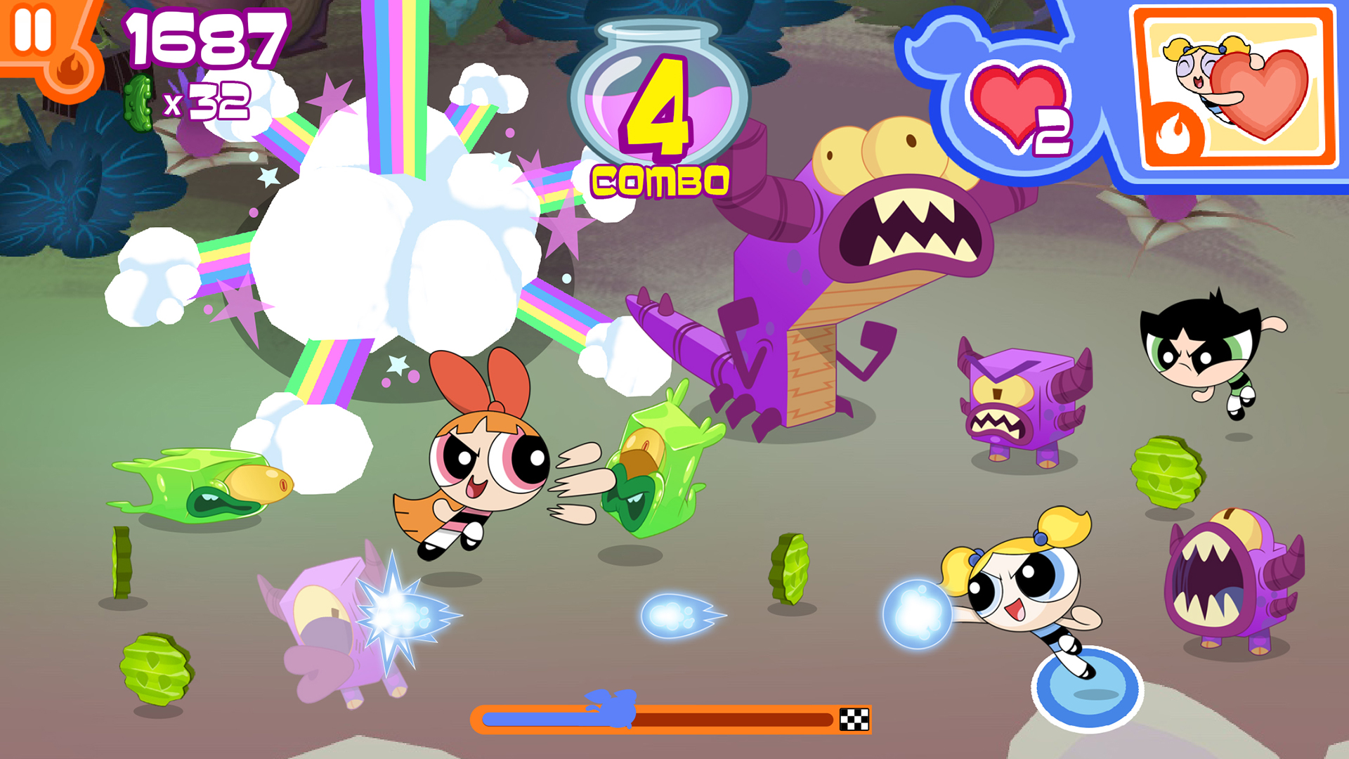Flipped Out - Powerpuff Girls