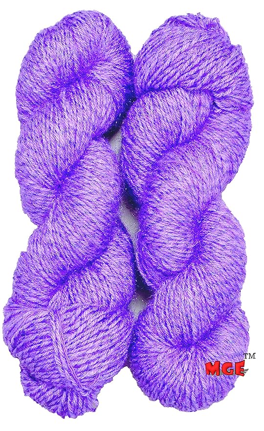 Vardhman Charming Purple Wool Hand Knitting Wool Art Craft Vardhman Charming Purple Wool Hand Knitting Wool Art Craft