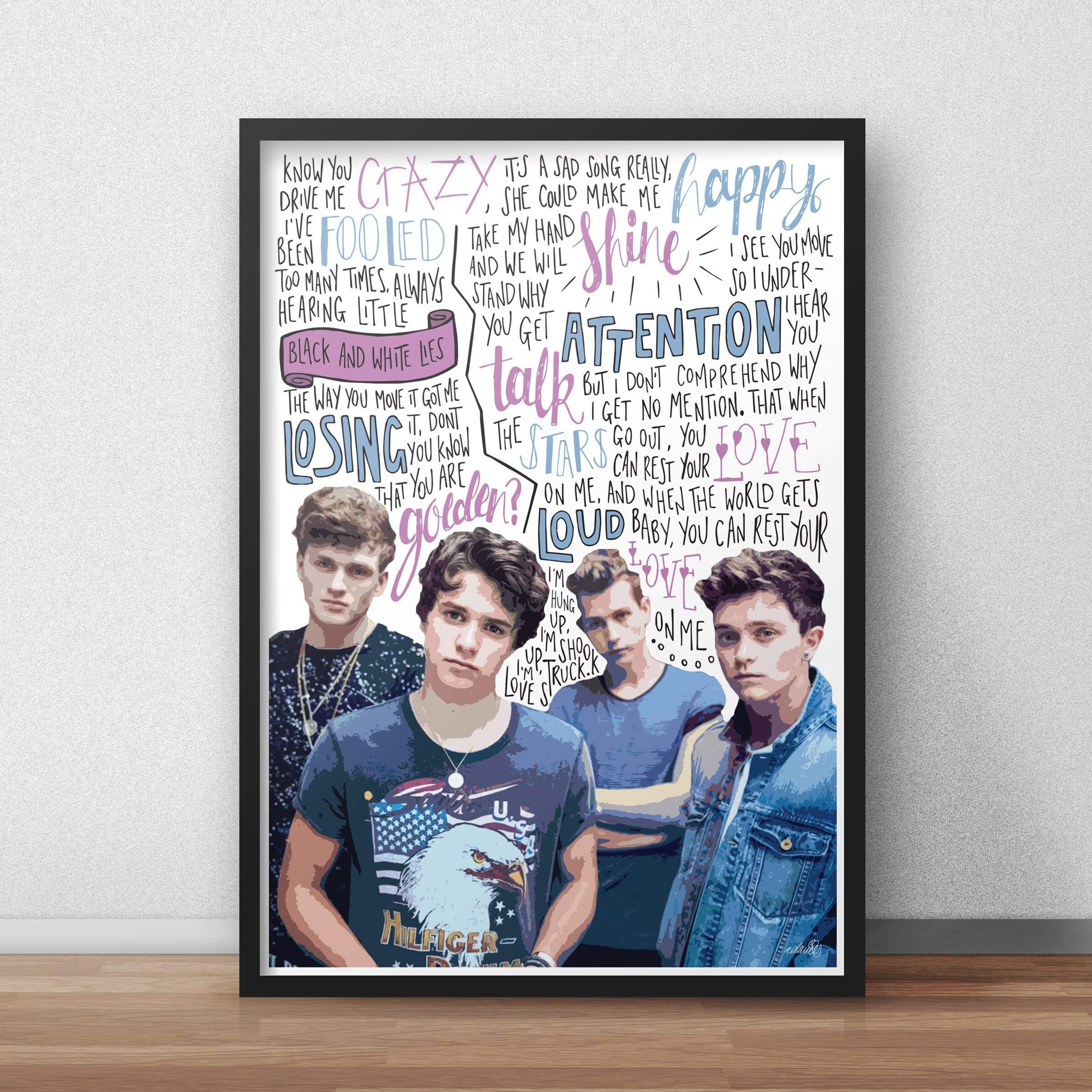 The Vamps INSPIRED Poster/Print